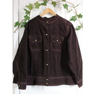 🌎OLD NAVY~ Brown corduroy jacket (4X)